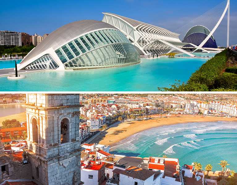 4* Hotel in Valencia mit Wissenschaftsmuseum oder Ozeanographischem Museum