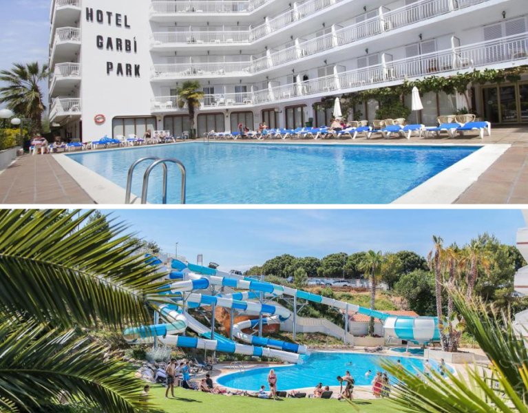 Été en famille à Lloret de Mar : Hôtel 4 étoiles avec toboggans aquatiques