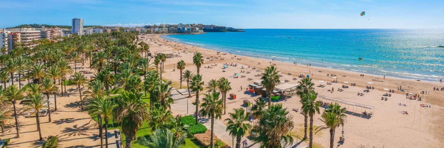 First line of beach in the promenade of Salou (Costa Dorada) also with AQUOPOLIS!