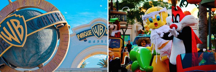 Blockbuster rides and shows just outside Madrid