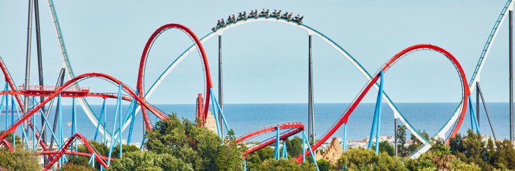 Thrills at PortAventura + Ferrari Land, stay in a 4* Costa Dorada Hotel