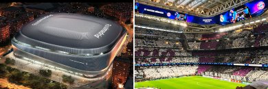 Viva a emoção do futebol no novo Santiago Bernabéu: hotel 3* + jogo do Real Madrid