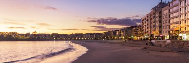 Relaxe em Sanxenxo em frente à praia