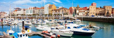 City, sea & sidra: explore Gijón from a well-located hotel