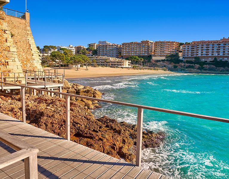 Familienurlaub in Salou, nur wenige Schritte vom Strand