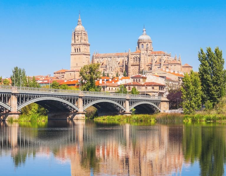 Golden sandstone streets and culture: your Salamanca break