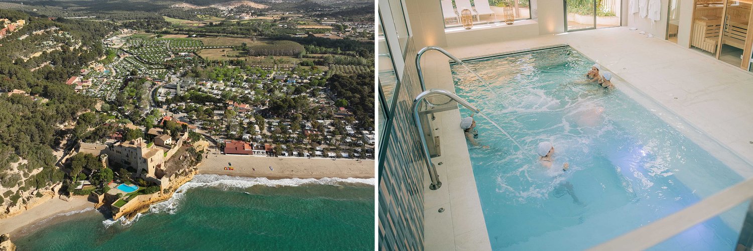 Costa Dorada vibes: stay in a bungalow with spa access by the sea