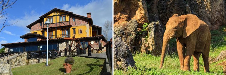Auberge de campagne Suances avec Petit-Déjeuner + option Cabárceno