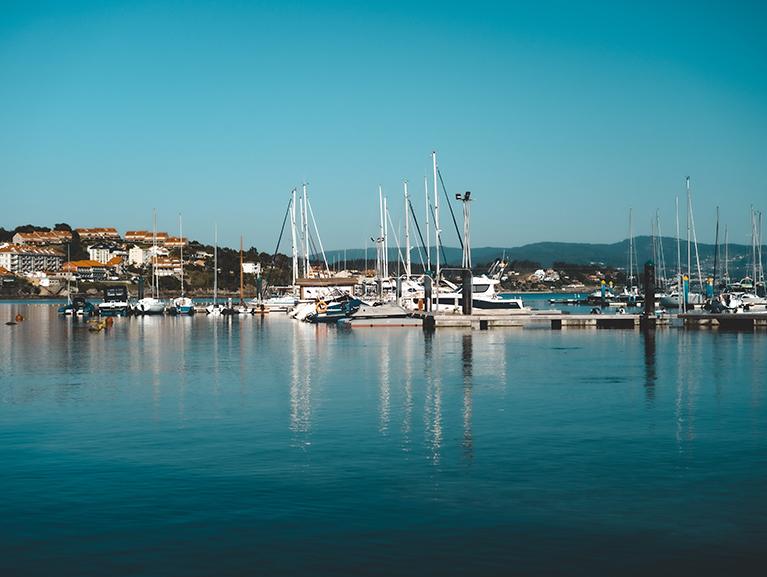 Dias tranquilos em Sanxenxo com o Atlântico por perto