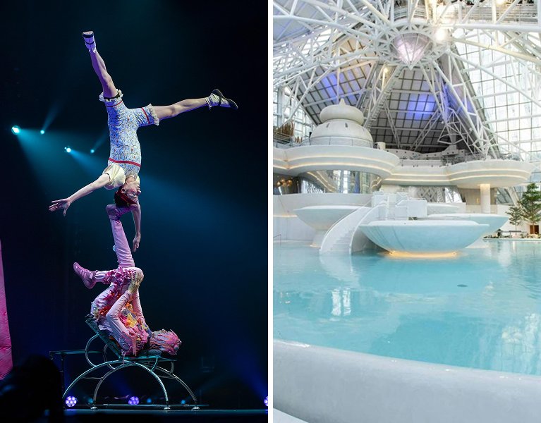 Cirque du Soleil et Caldea : magie et détente dans un hôtel 4 étoiles en Andorre