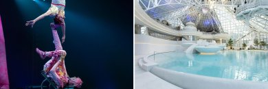 Cirque du Soleil e Caldea: magia e descontração num hotel de 4* em Andorra