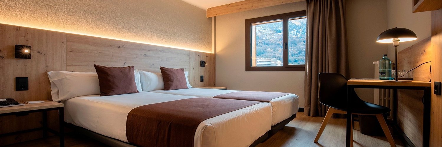 Discover Andorra from a renovated hotel in the center of town