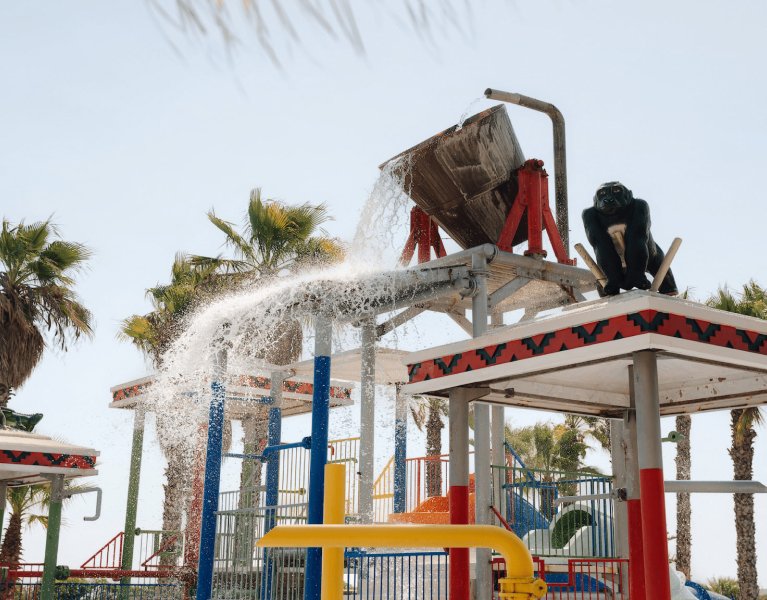 Menorca mit der Familie: Hotel mit Wasserpark!