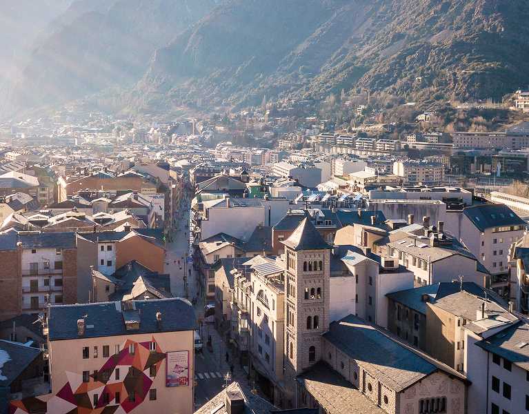 Andorra nur wenige Schritte vom Zentrum entfernt: der Komfort, alles in greifbarer Nähe zu haben