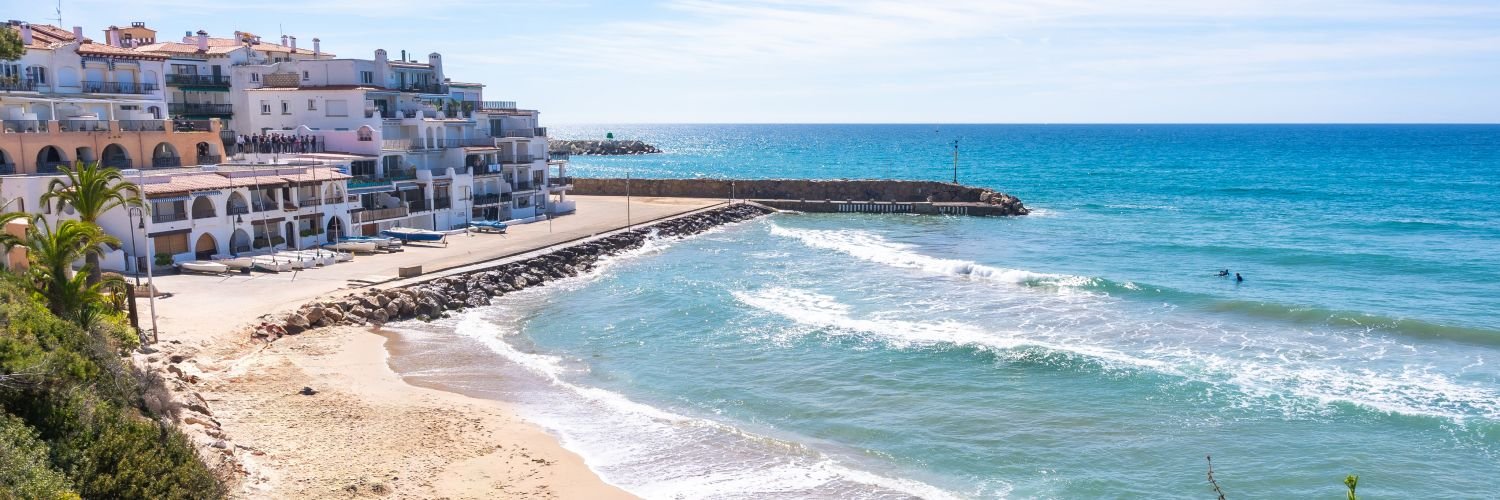 Aufwachen am Meer in Coma-ruga - Urlaub an der Costa Dorada