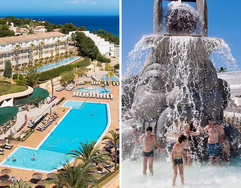 Escapade familiale à Majorque avec parc aquatique et Tout Inclus