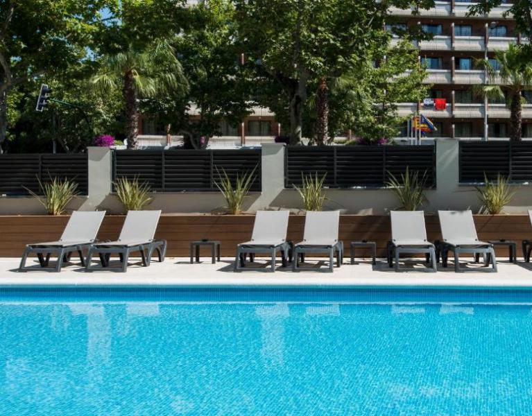 Sonnenschein in Salou mit den Kindern