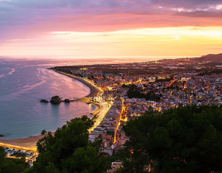 Blanes face à la mer !