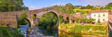 Natureza em estado puro nas Astúrias perto de Cangas de Onís