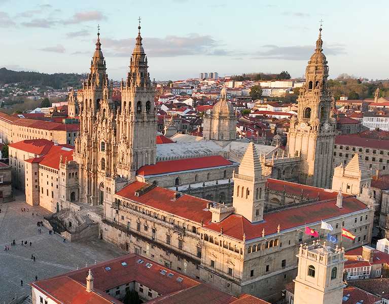 Séjour gourmande à Saint-Jacques-de-Compostelle dans un hôtel 4*.