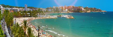 Costa Dorada in einem 3*-Hotel an der Strandpromenade von Salou
