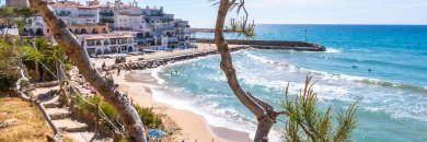 Coma-ruga, family fun just steps from the beach