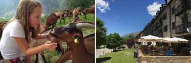 Sommer in den Bergen! Boí Taüll mit der ganzen Familie - inklusive Besuch auf einem Bauernhof