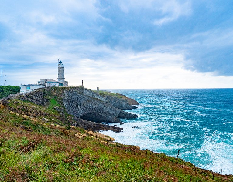Santander, northern Spain by the Cantabrian se