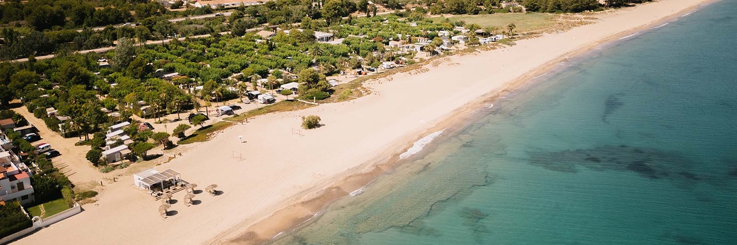 From the campground to the beach! A beachfront holiday  on the Costa Dorada