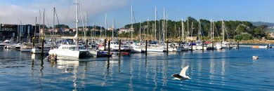 Fique a apenas 100 metros do mar, em Sanxenxo