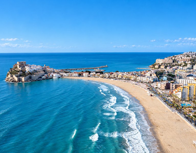 Ein Wochenende zum Genießen in Peñíscola: 4-Sterne-Hotel direkt am Meer + Vollpension