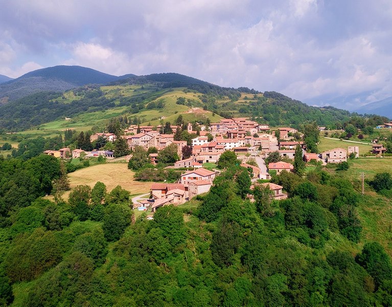 Vall de Ribes: os Pirenéus vistos do alto