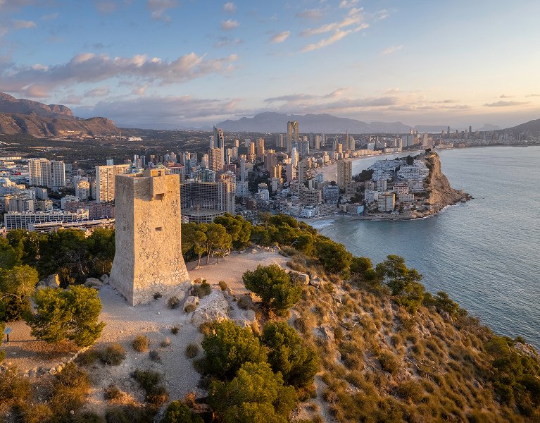 Benidorm: Strände, Skyline und Terrassen