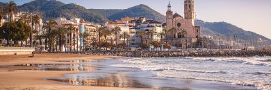 Sitges: Deluxe-Zimmer im 4-Sterne-Hotel